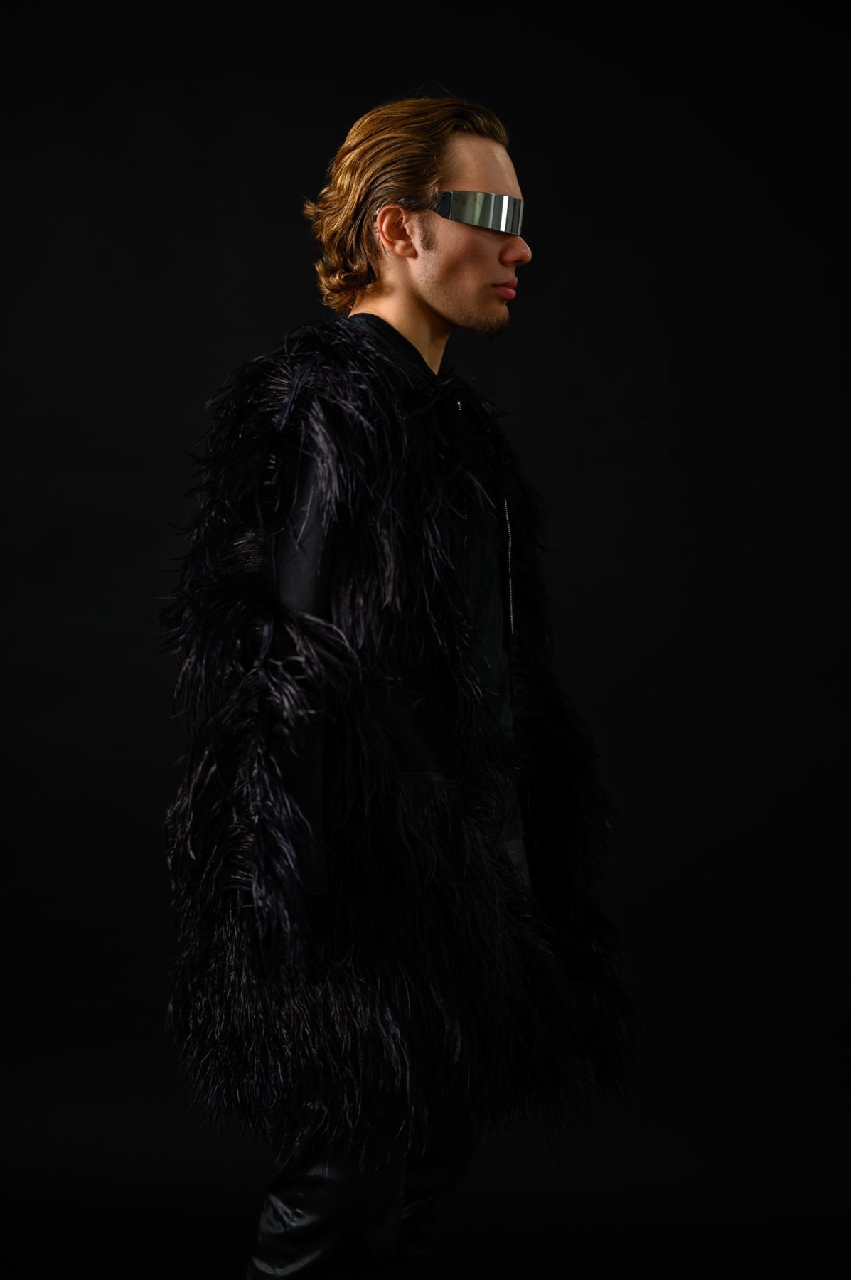 Marius Grigore in an editorial fashion photoshoot