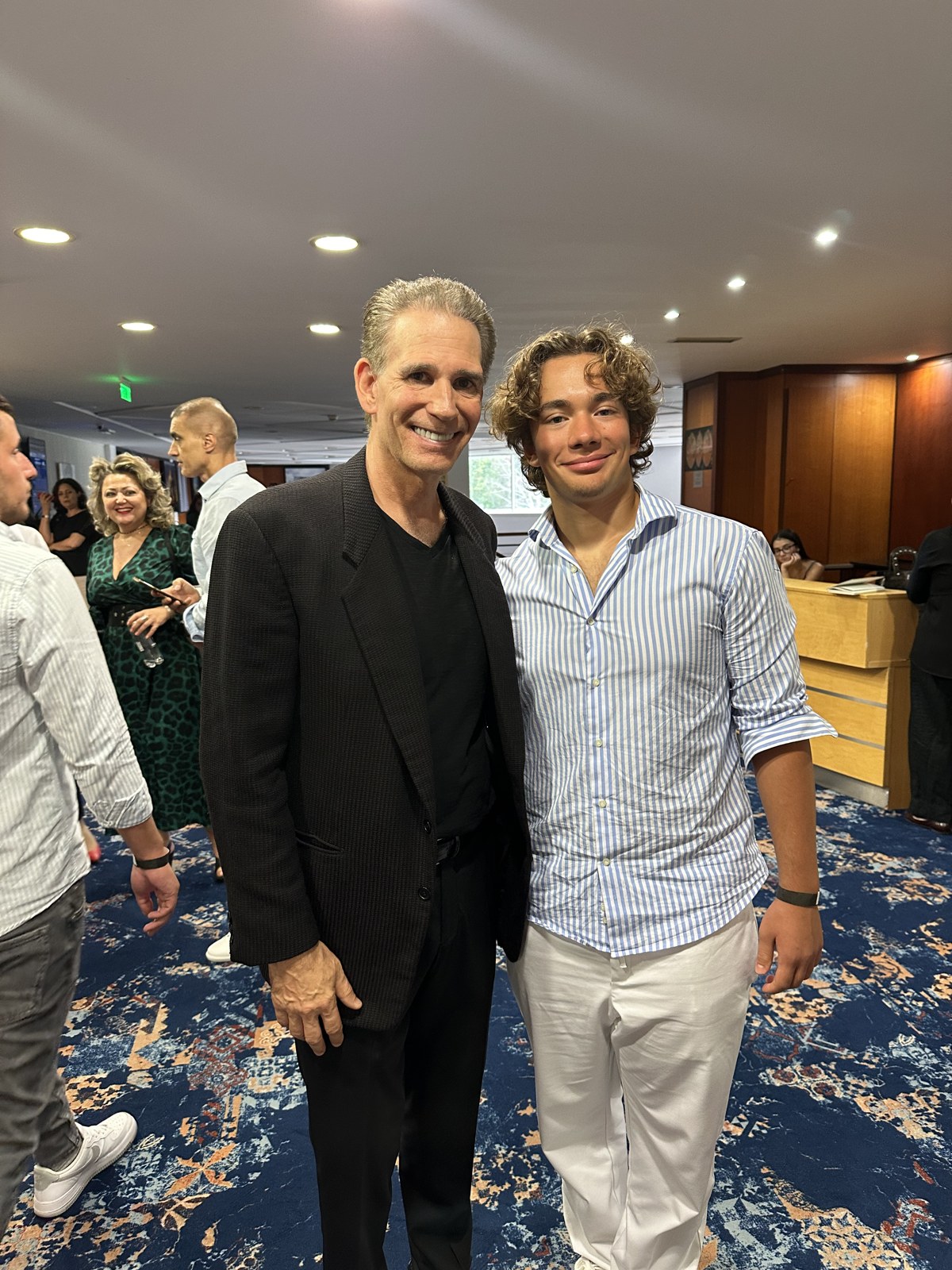Marius Grigore with Marc Accetta